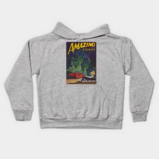 Shaver Mystery Cover Art Kids Hoodie